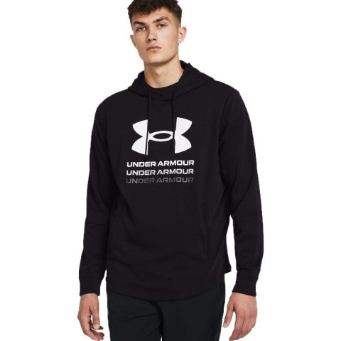 Bluza Under Armour UA Rival Terry Graphic Hoodie M 1386047 001 S