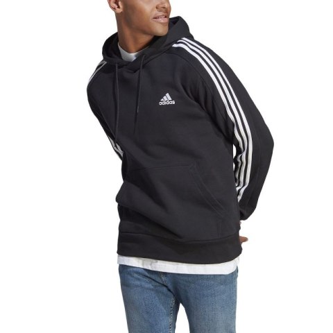 Bluza adidas Essentials French Terry 3-Stripes Hoodie M IC0435 M Bluza adidas Essentials French Terry 3-Stripes Hoodie M IC0435 M