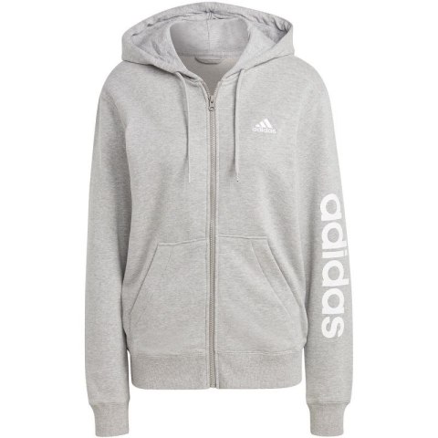 Bluza adidas Essentials Linear Full-Zip French Terry Hoodie W IC6866 L Bluza adidas Essentials Linear Full-Zip French Terry Hoodie W IC6866 L