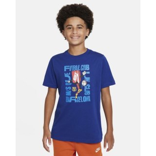 Koszulka Nike FC Barcelona SS Bxy Chrctr Tee Jr FQ6576-455 M