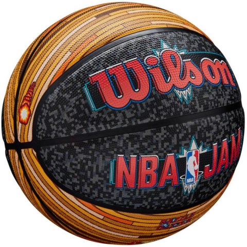 Piłka do koszykówki Wilson NBA Jam Outdoor WZ3013801XB7 7 Piłka do koszykówki Wilson NBA Jam Outdoor WZ3013801XB7 7