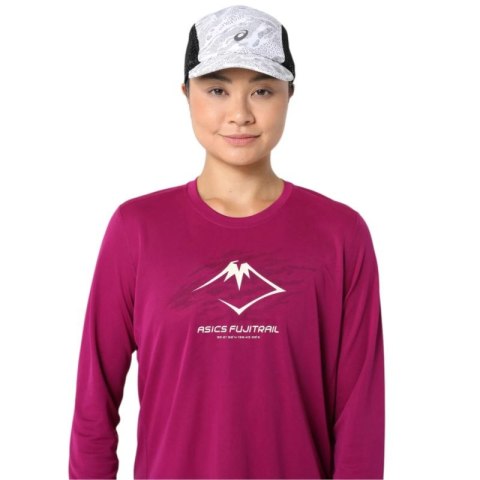 Czapka z daszkiem Asics Fujitrail Cap 3013A973-200 One size Czapka z daszkiem Asics Fujitrail Cap 3013A973-200 One size