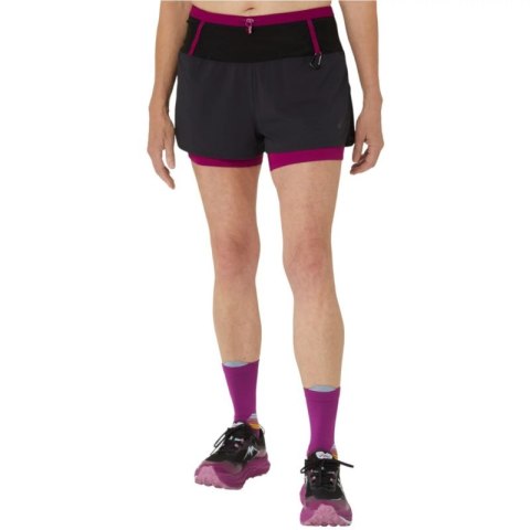 Spodenki Asics Fujitrail 2-N-1 Short W 2012C719-002 XS