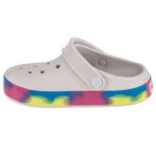 Klapki Crocs Off Court Glitter Band Kids Clog Jr 209714-1FS 28/29