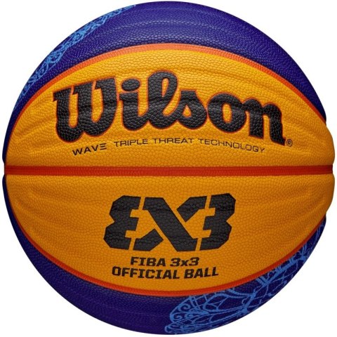 Piłka Wilson FIBA 3X3 Paris Retail 2024 Game Ball WZ1011502XB 6 Piłka Wilson FIBA 3X3 Paris Retail 2024 Game Ball WZ1011502XB 6