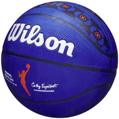 Piłka do koszykówki Wilson WNBA Rebel Edition Connecticut Sun WZ4021203XB 6 Piłka do koszykówki Wilson WNBA Rebel Edition Connecticut Sun WZ4021203XB 6