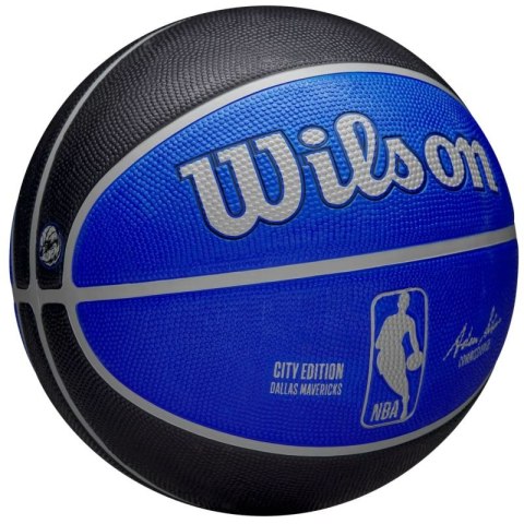 Piłka do koszykówki Wilson NBA Team City Edition Dallas Mavericks WZ4024207XB 7 Piłka do koszykówki Wilson NBA Team City Edition Dallas Mavericks WZ4024207XB 7