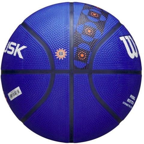 Piłka do koszykówki Wilson WNBA Rebel Edition Connecticut Sun WZ4021203XB 6 Piłka do koszykówki Wilson WNBA Rebel Edition Connecticut Sun WZ4021203XB 6