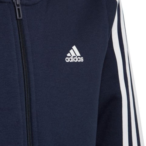 Bluza adidas Essentials 3-Stripes Fleece Full-Zip Hoodie Jr IC0600 128cm Bluza adidas Essentials 3-Stripes Fleece Full-Zip Hoodie Jr IC0600 128cm