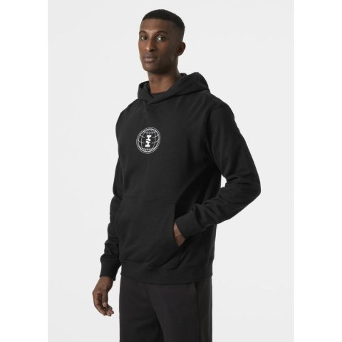 Bluza Helly Hansen z kapturem Core Graphic Sweat Hoodie M 53924 993 L