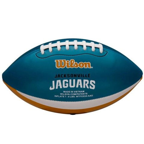 Piłka Wilson NFL Team Peewee Jacksonville Jaguars Mini Ball Jr WTF1523XBJX 7