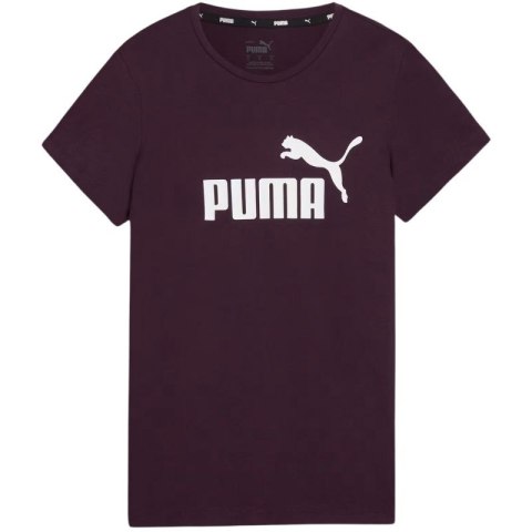 Koszulka damska Puma ESS Logo Tee ciemny fiolet 586775 39 L