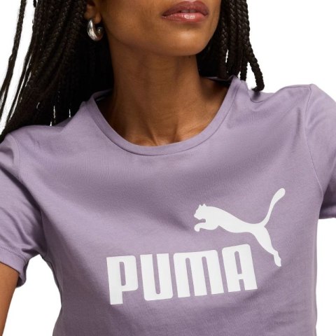 Koszulka damska Puma ESS Logo Tee jasny fiolet 586775 34 M