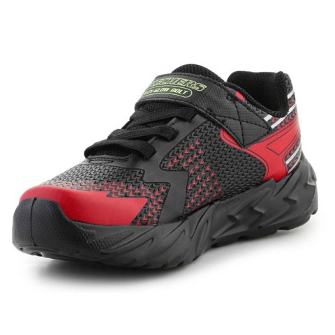 Buty Skechers S-Lights Flex-Glow Bolt Jr 400138L-BKRD EU 27,5