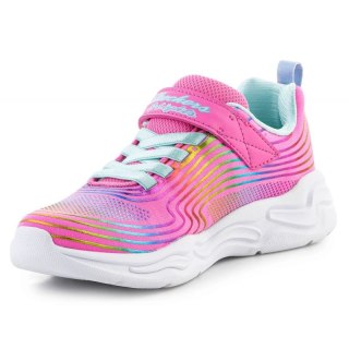 Buty Skechers S-Lights Wavy Beams Jr 302338L-PKMT EU 32