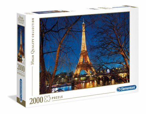 Clementoni Puzzle 2000el Paryż Wieża Eiffla nocą 32554 p6