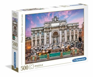 Clementoni Puzzle 500el HQC Fontanna di Trevi 35047