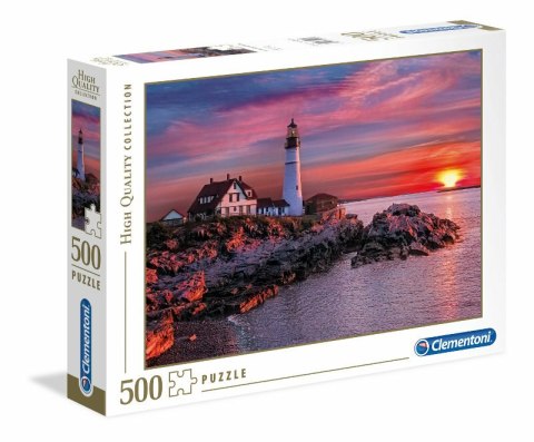 Clementoni Puzzle 500el Latarnia morska w Portland 35049