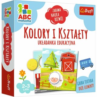 Kolory i kształty ABC Malucha układanka edukacyjna 01939 Trefl p12