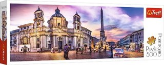 PROMO Puzzle 500el Panorama Piazza Navona Rzym 29501 TREFL p16