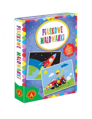 Piaskowe malowanki - auto i rakieta 2465 ALEXANDER p12