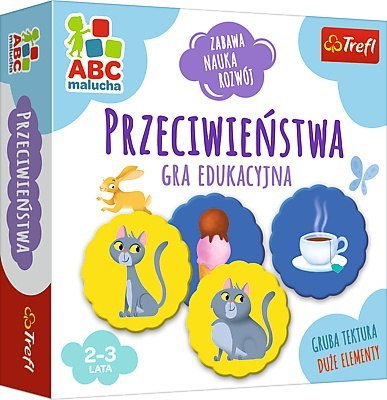 Przeciwieństwa ABC Malucha gra edukacyjna 01943 Trefl p12