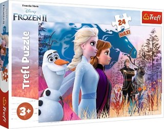 Puzzle 24el Maxi Magiczna wyprawa. Frozen 2. Kraina Lodu 14298 TREFL p8