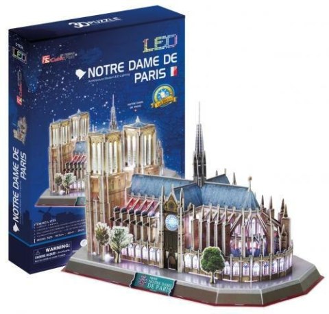 Puzzle 3D Katedra Notre Dame 149el 20509 DANTE p12