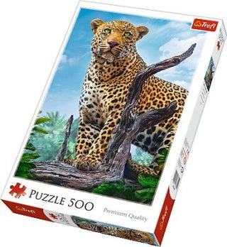 Puzzle 500el Dziki lampart 37332 Trefl p8