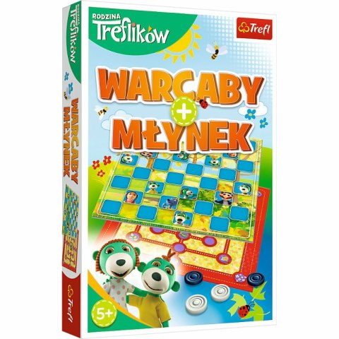 Warcaby / Młynek Trefliki gra 01920 Trefl p12