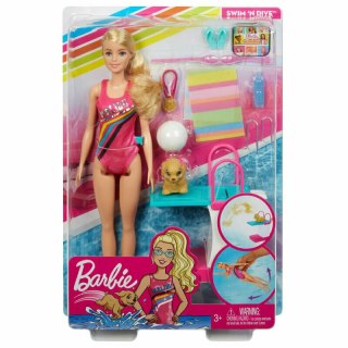 Barbie Lalka pływaczka GHK23 p6 MATTEL