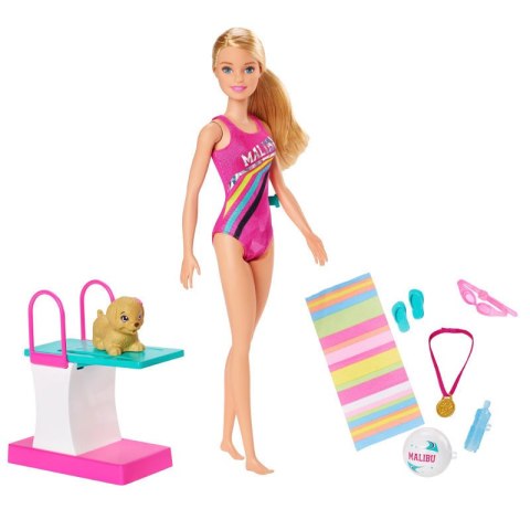 Barbie Lalka pływaczka GHK23 p6 MATTEL