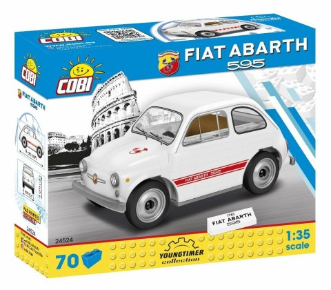 COBI 24524 Youngtimer FIAT ABARTH 595 70 klocków p6