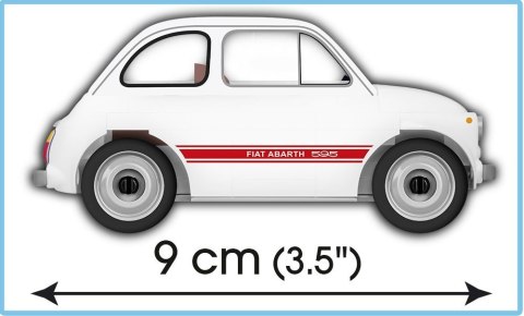 COBI 24524 Youngtimer FIAT ABARTH 595 70 klocków p6