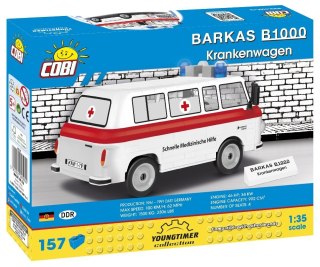 COBI 24595 Youngtimer BARKAS B1000 Krankenwagen 157 klocków p6