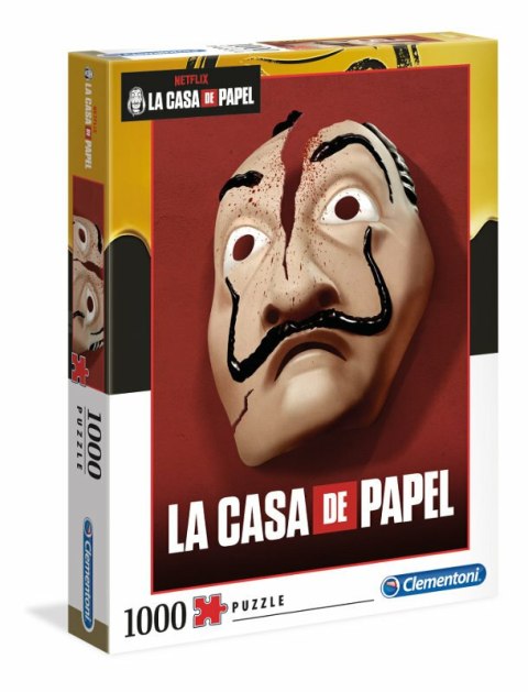 Clementoni Puzzle 1000el La casa de papel - Dom z papieru 39533