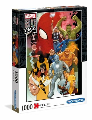 Clementoni Puzzle 1000el MARVEL 80 years 2020 39534