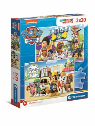 Clementoni Puzzle 2x20el PAW PATROL Psi Patrol 24779