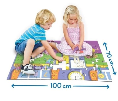 Clementoni Puzzle 40el podłogowe Świnka Peppa 25458