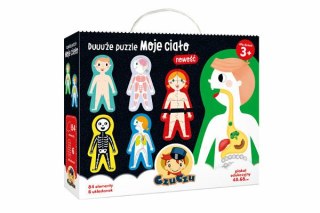 CzuCzu Duuże puzzle Moje ciało