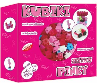 Klocki Kubiki Pinky ABINO