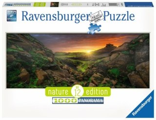 PROMO Puzzle 1000el Panorama Słońce nad Islandią 150946 RAVENSBURGER p5