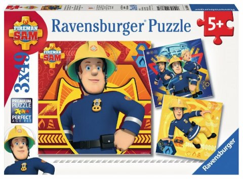 PROMO Puzzle 3x49el Strażak Sam - Dzwoń po pomoc ! 093861 RAVENSBURGER p8