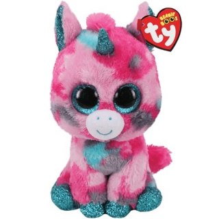 TY BEANIE BOOS Gumball różowo-niebieski jednorożec 24cm 36466