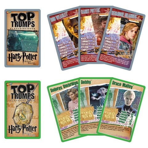 PROMO Top Trumps TIN Harry Potter Slytherin 00353 WINNING MOVES