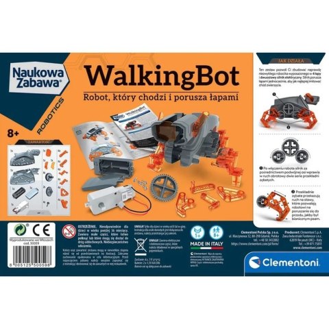 Clementoni Chodzący robot Walking Bot 50059 p6