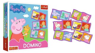 Domino Świnka Peppa gra 02066 Trefl p12