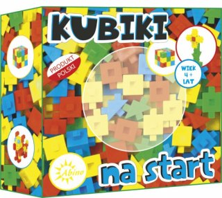 Klocki Kubiki na start 70 elementów ABINO