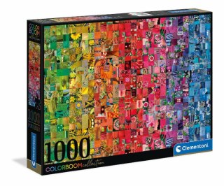 Clementoni Puzzle 1000el color boom Collage 39595