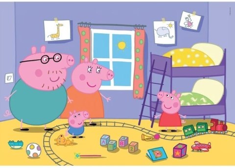 Clementoni Puzzle 2x20el Peppa Pig. Świnka Peppa 24778